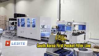 국내 최초 자동 포켓필터 조립라인 가동