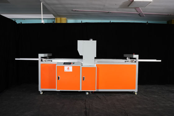 오일 압력 가동 1.8KW HVAC 공기 필터 제조 기계