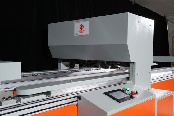 오일 압력 가동 1.8KW HVAC 공기 필터 제조 기계