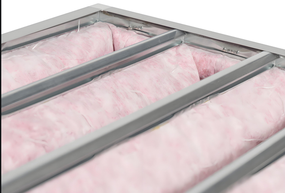 오일 압력 가동 1.8KW 공기 필터 제조 기계, HVAC 필터 제조 기계