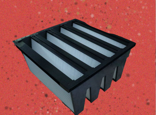 ABS	골조 메르브 13 Hepa 매채 필터, HVAC시스템을 위한 주머니 백 필터