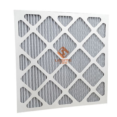HVAC,  주름형 패널 필터를 위한 컴메리카들 G3 G4 메르브 8 Hepa 공기 정화 필터